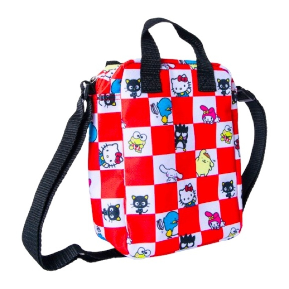 Hello Kitty Checkerboard Crossbody Bag